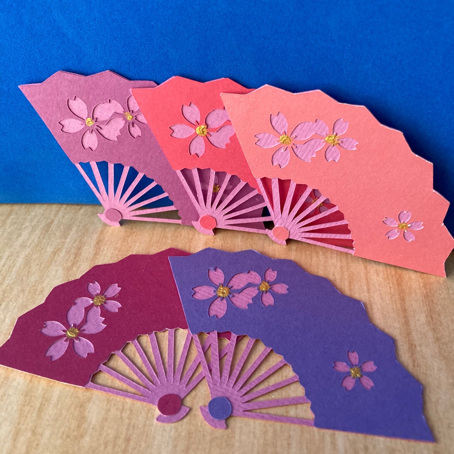 HAND FAN Paper - Handmade One Sided