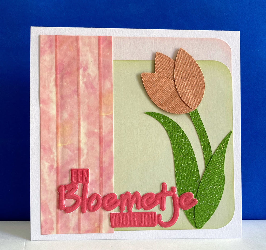 Een BLOOMETJE Voor JOU- TULIP Square Card