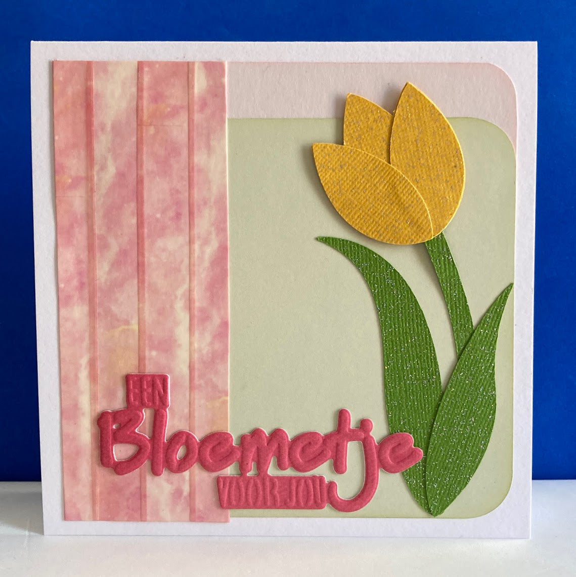 Een BLOOMETJE Voor JOU- TULIP Square Card