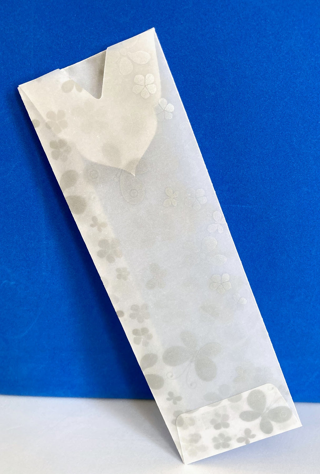 Handmade Geometric Paper Bookmark with Envelope