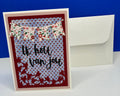 Ik Hou Van Jou Handmade Card | "I Love You" in Dutch with Hearts