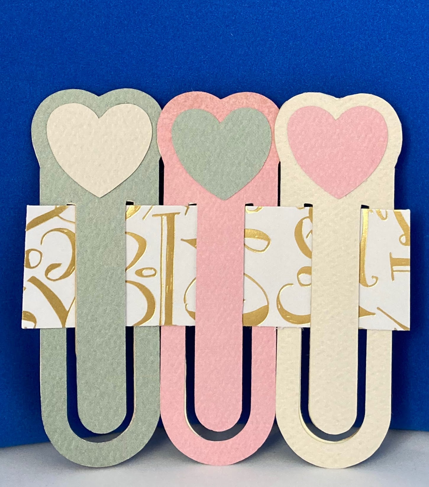 Heart and Round Page Markers – Handmade Trio