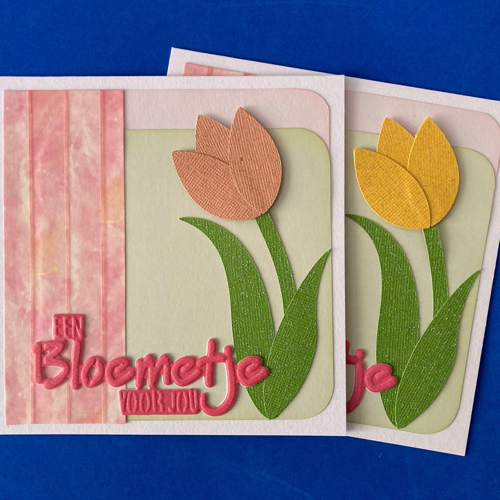 Een BLOOMETJE Voor JOU- TULIP Square Card