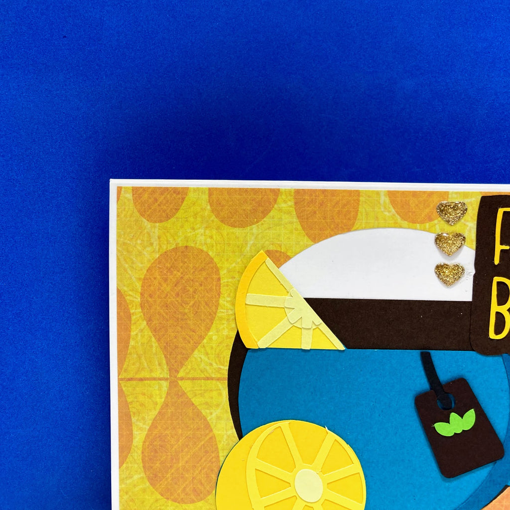 Feel Better Card with Lemon Tea