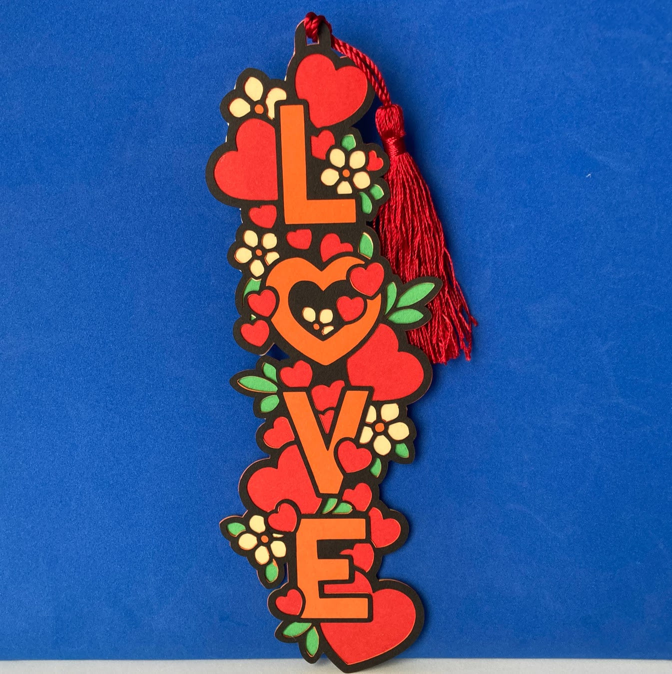 Love Layered Bookmark