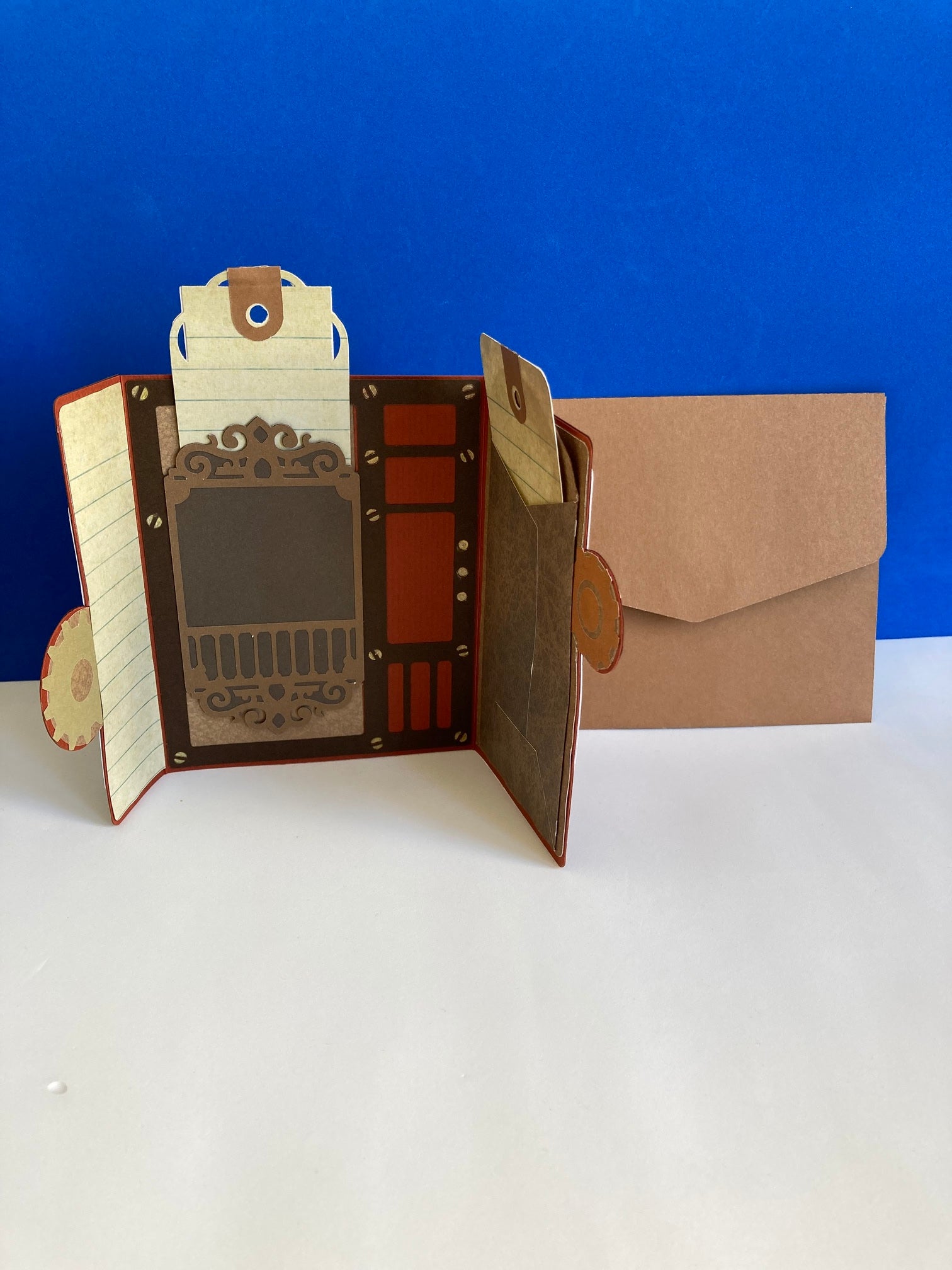Steampunk Card | Handmade Vintage