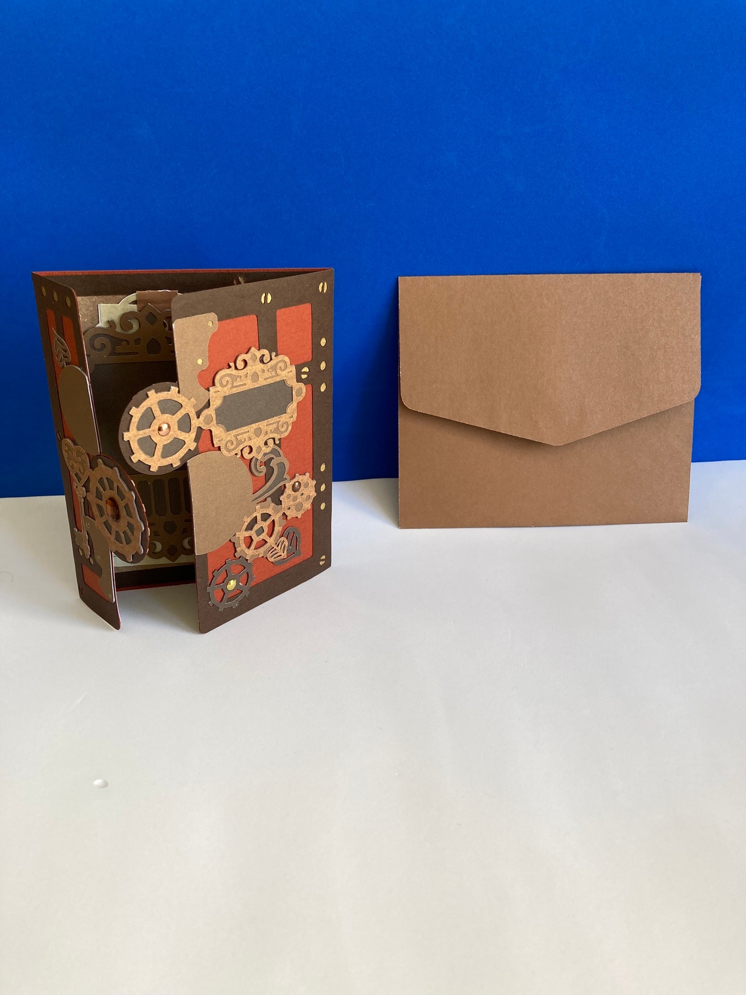 Steampunk Card | Handmade Vintage