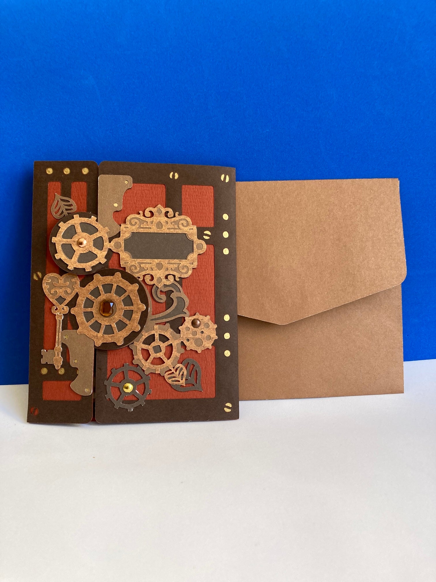 Steampunk Card | Handmade Vintage