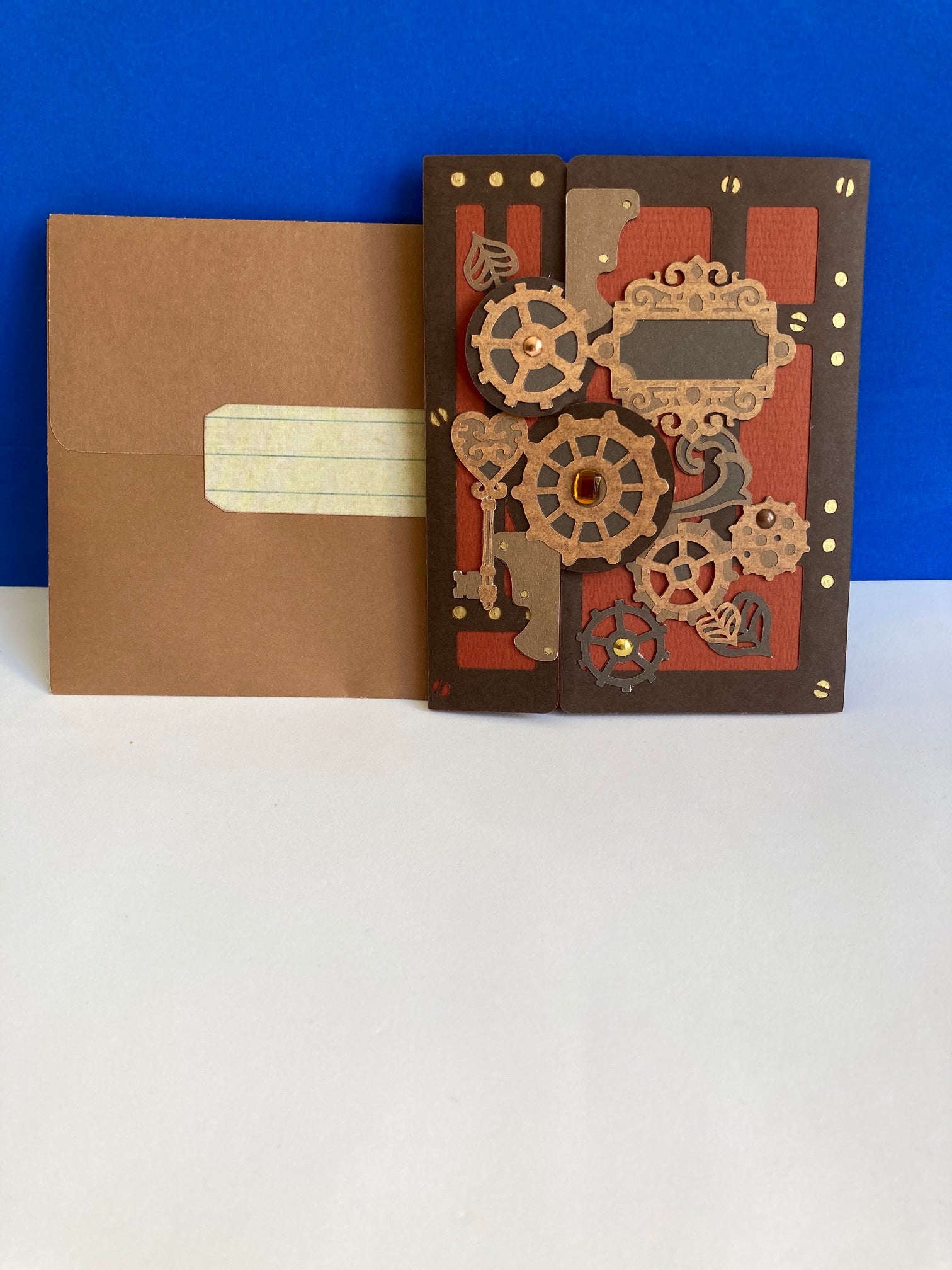 Steampunk Card | Handmade Vintage